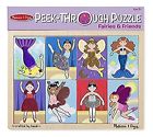 000772090773 Melissa Doug Peek-through Puzzle