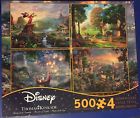 0021081036665 Thomas Kinkade Disney 4 Puzzles