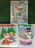 0033500781094 Golden Books Vintage Christmas Puzzles Rudolph Frosty Santa