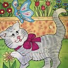 023655020001 Color World Press Playful Kitty Gray Striped Cat