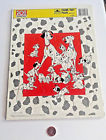 033500041730 Disney Dalmatians Vintage Puzzle Golden Frame Tray Usa
