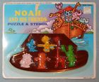 043055271940 Noah And His Friends Puzzle Stencil New
