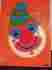066009 Judy Vintage Clown Face Wood Kids Puzzle 1974 In Very Good Condition