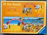 069095 Ravensburger At The Beach Interchangeable Piece Puzzles Vintage Lot Of