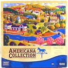 072348505738 Mega Puzzles Sealed Jigsaw Puzzle Americana Collection Early