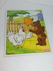 076930008492 Hasbro Little Bear Puzzle Wood Board Tray Maurice