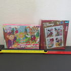 2-disney 079346004225 Jigsaw Puzzle Lot Of Postage Stamps Alice In