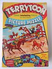 10.99 E.e Fairchild Corp Rochester Ny Terrytoon Cartoons Mighty Mouse Rodeo Jigsaw Puzzle 1960s Boxed Free Ship