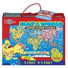1170 Tsshure T.s Floor Puzzles Shure Map Of The World Jumbo Puzzle 740984011707