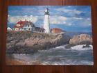 13x19 Portland Maine Head Lighthouse Pc.complete Mb Puzzle 500