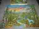 15-402-90 Eaton Vintage Unicorn Country Puzzle Treasure Collection Complete