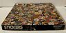 15-427-90 Eaton Vintage Stickers Jigsaw Puzzle Pieces Complete