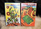 1610-2 1610-1 Vintage 1982 G.i Joe 200 Pc 11 X17 Jigsaw Puzzle Lot