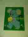 165-11 Playskool Vintage Puzzel Moocher The Mouse Wooden Childrens Toy