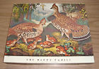 Jp107 17x25 Pager Industries The Happy Family Ind Currier Ives 500 Pc Jigsaw Puzzle Complete