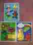 180-15180-04 Playschool 3 Vtg Wooden Playschol Puzzles 1-3yrs 180-02 85-86