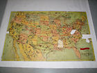 1894 Parker Bother Wood Map Puzzle Of Rail Lines In United States 2 Sided 787926142105