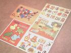 6yrs 18mo Playskool Vintage 5 Wooden Childrens Puzzles Small World Ages To