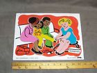 18pcs Judy Company Saleperson Hardboard Jigsaw By The In Very Good Shape