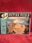 18x14 Puzzle Mount Picture Pieces Vintage Rushmore 304 Guild