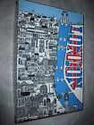 19-400 The Puzzle Factory Vtg 2 Sided London Union Jack Jigsaw 1970 Jp