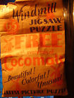 1933-the Jigsaw Windmill- Puzzle Cocomalt Complete Orig.envelope Advertising