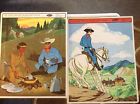 1967-1968 Frame Vintage Puzzles Whitman Ranger Tray 2 Lone
