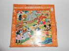 19x19 Jaymar Duck Mouse " Puzzle Mickey Disney Spender "big Walt Vintage Donald