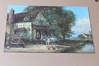20x14 Milton Bradley Vintage Jigsaw Puzzle Coventry 500 Pc Bulls Head Inn 1955