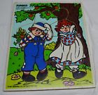 216-02 Playskool Raggedy Ann Andy Wooden Puzzle Pieces