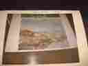 C1950 228pc Zig Zag Wooden Jigsaw Puzzle Orig Box Complete Rocky Coastal Scene