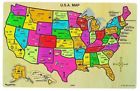 2560 Small World Toys Ryans Room U.s.a Map Puzzle Pegged Puzzles 061909696367