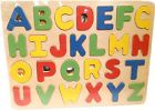 26pcs Ga Wooden Alphabet Letters Puzzle Set