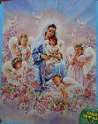 27x20 Karmin International New Dona Gelsingers Angels Puzzle 1000 Pc Gift Of Love Fabulous