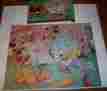 2900-4 Jaymar Vintage Walt Disney Puzzle Tiny Tots Birthday Cake Mickey Mouse