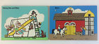 29163 29166 American Toy Wooden Puzzles Barn And Swing Set Slide