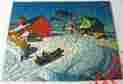 300-500pc Tuco Vtg Deluxe Picture Puzzle Bringing The Tree A6 X 20 1950s