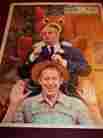 31-72-3 Whitman Vintage Fairchild Captain Kangaroo Frame Tray Inlaid Puzzle 1971