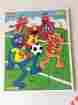 315-06 Playskool Sesame Street 10 Piece Wooden Puzzle The Soccer Game 1994