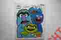 315-18 Playskool Wooden Jigsaw Puzzle Four Monsters 14 Pieces
