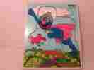 315-27 Playskool Vintage Grover Wood Puzzle 10 Pieces 2-5 Yrs Muppets