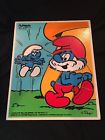 325-9 Playskool Vintage 1982 Jigsaw Puzzle 12 Pieces Good News Peyo Smurfs