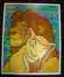 359-03 Playskool Vtg Puzzle Lion King Simba And Nala 7 Wooden Pieces