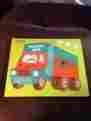 360-19 Playskool Vintage Truck 18 Pieces Wooden Puzzle Vgc Original Colorful