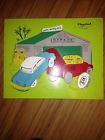 360-humpty Playskool 3 Vintage Wooden Puzzles Fish 275 Garage Dumpty 185 M