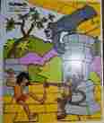 375-05 Playskool Vintage Wooden Puzzle 1970 1980 17 Pieces Hard To Find