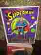 380-01 Playskool Rare Vintage Wooden Tray Puzzle Superman 1978 Dc Comics
