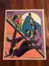 380-07 Vintage 1976 Playskool Batman Robin Joker Wooden Puzzle Jokers Escape
