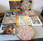 400-1000 Springbok Lot 10 Vintage Jigsaw Puzzles Pcs 1 Octagonal All Complete