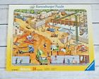 4005556066780 Ravensburger See Inside Tray Puzzle Construction Vehicles Vtg